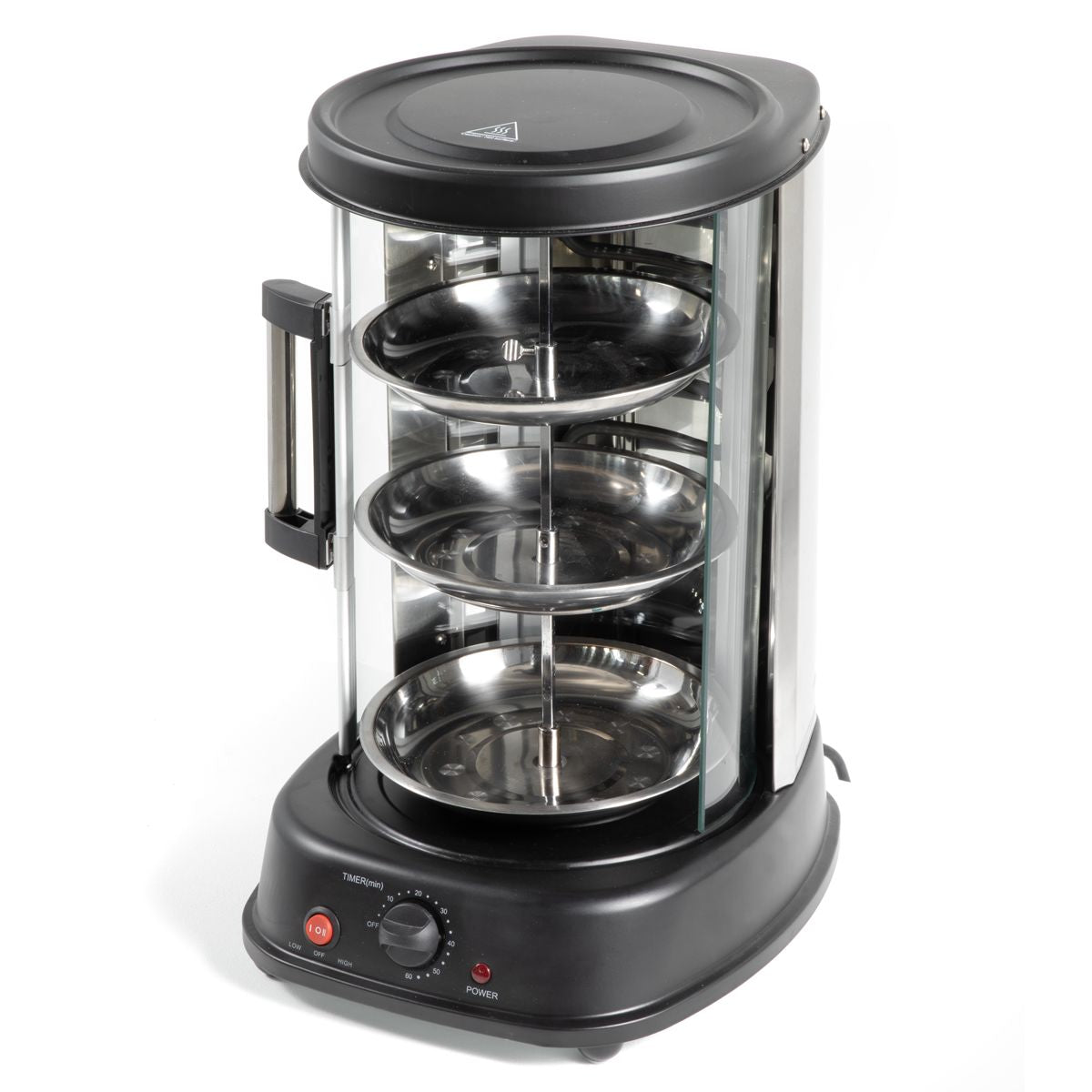 Baridi Vertical 360° Rotisserie Smokeless Grill 21L Capacity - Image 6