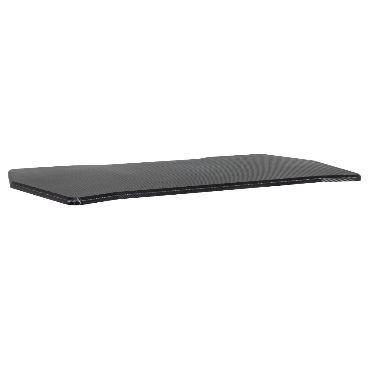 Dellonda Rectangular Desktop 1400 x 700mm - Carbon Fibre Effect DH22
