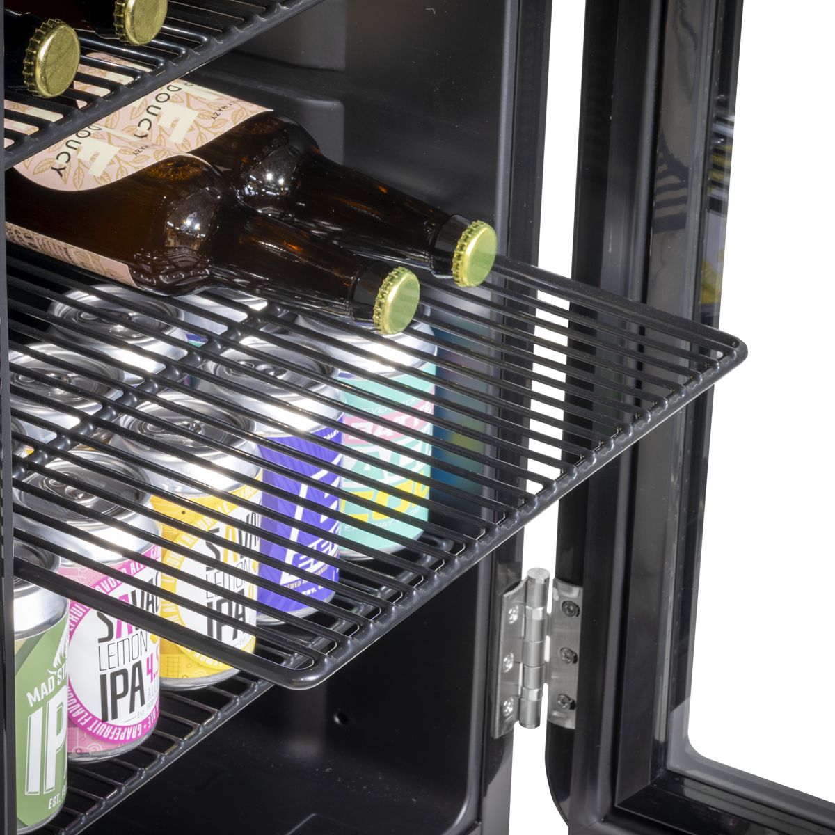 Baridi Retro Style Drinks/Beer & Wine Fridge 70L Capacity - Image 10