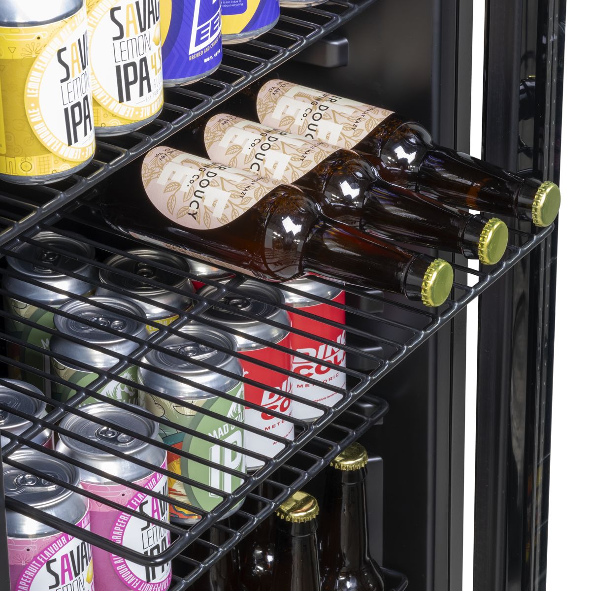 Baridi Under-Counter Drinks/Beer & Wine Fridge 115L Capacity - Image 3