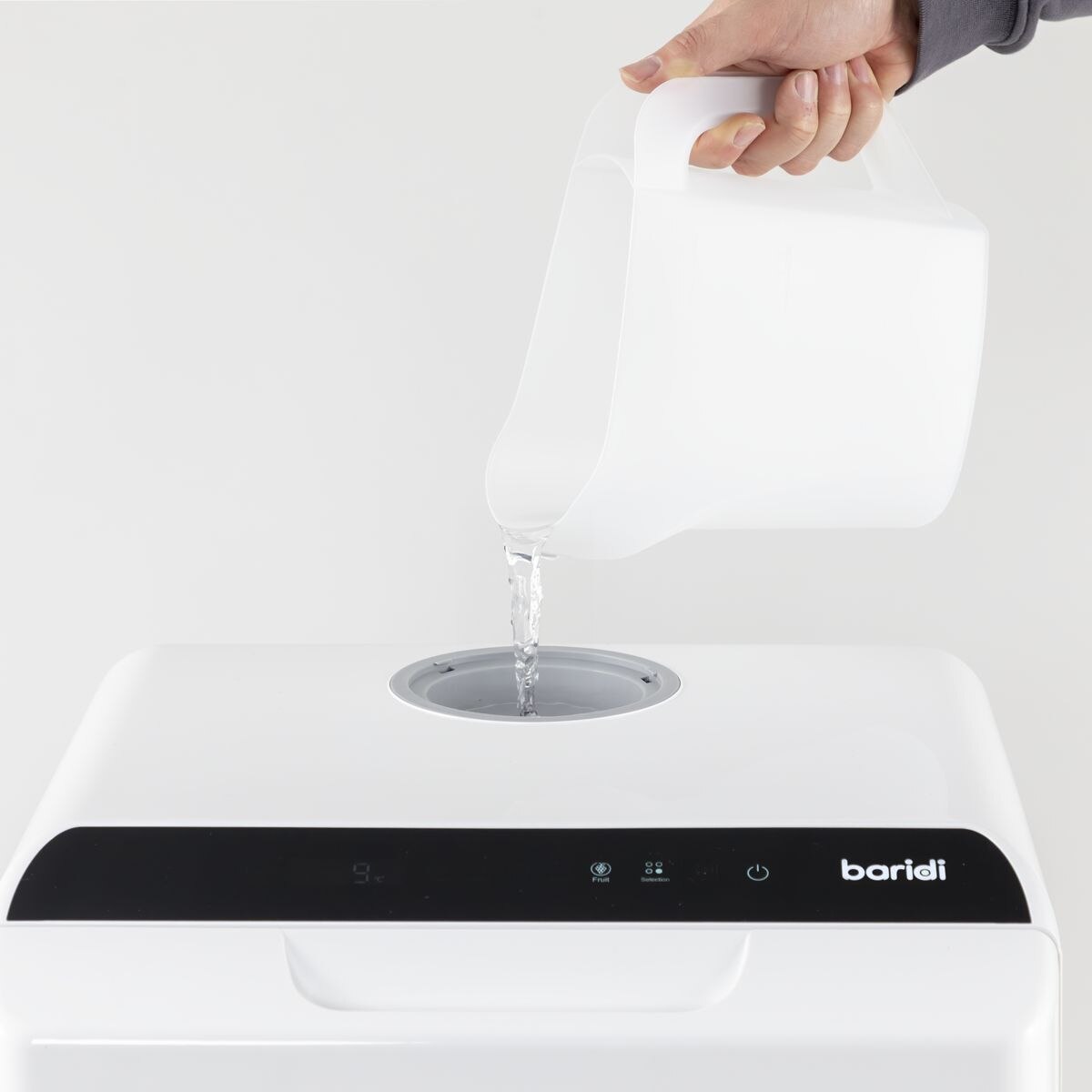 Baridi 2-4 Place Settings Mini Portable Tabletop Dishwasher, 5 Wash Functions - Image 8