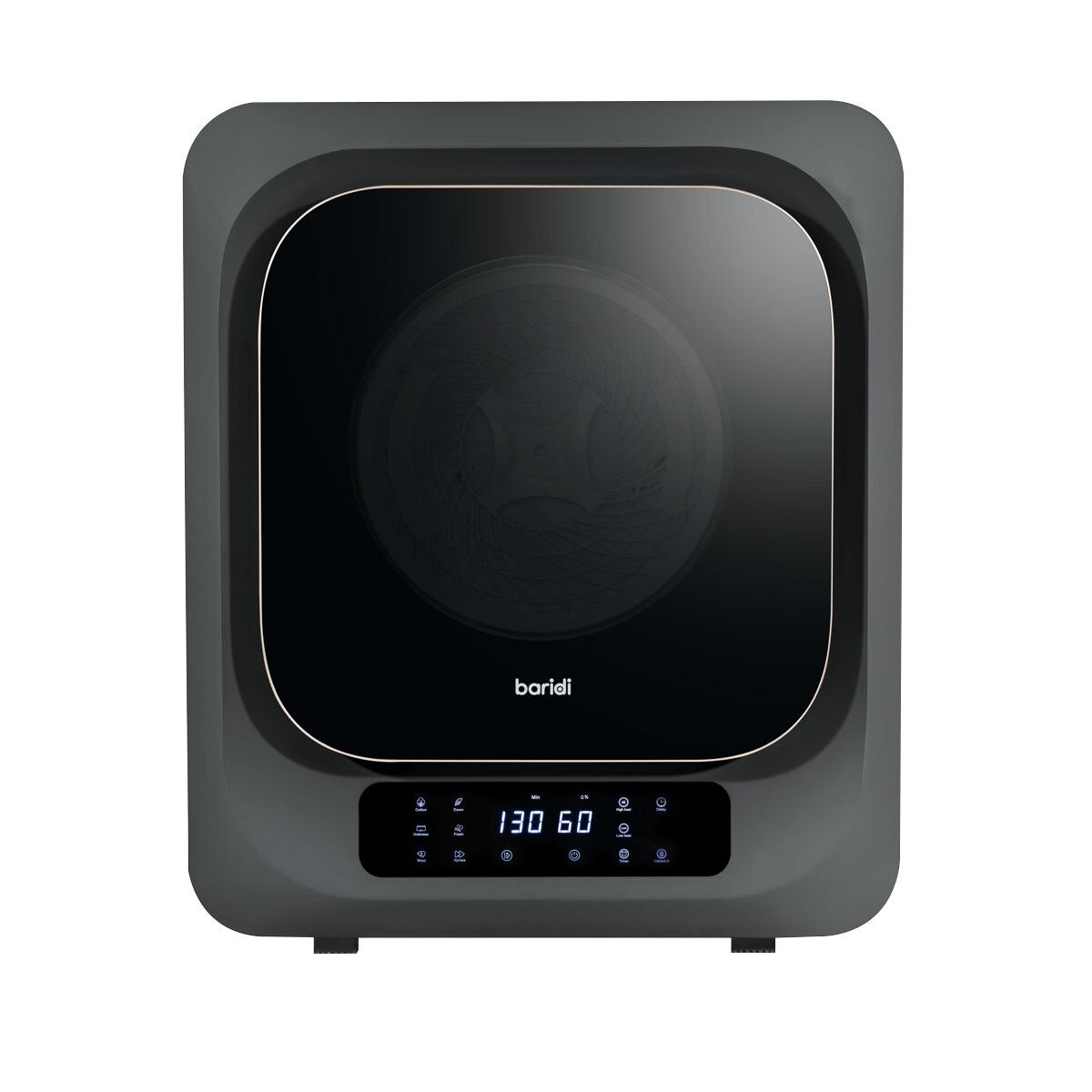 Baridi Tabletop Tumble Dryer with Digital Controls 2.5kg Capacity - Black - Image 5