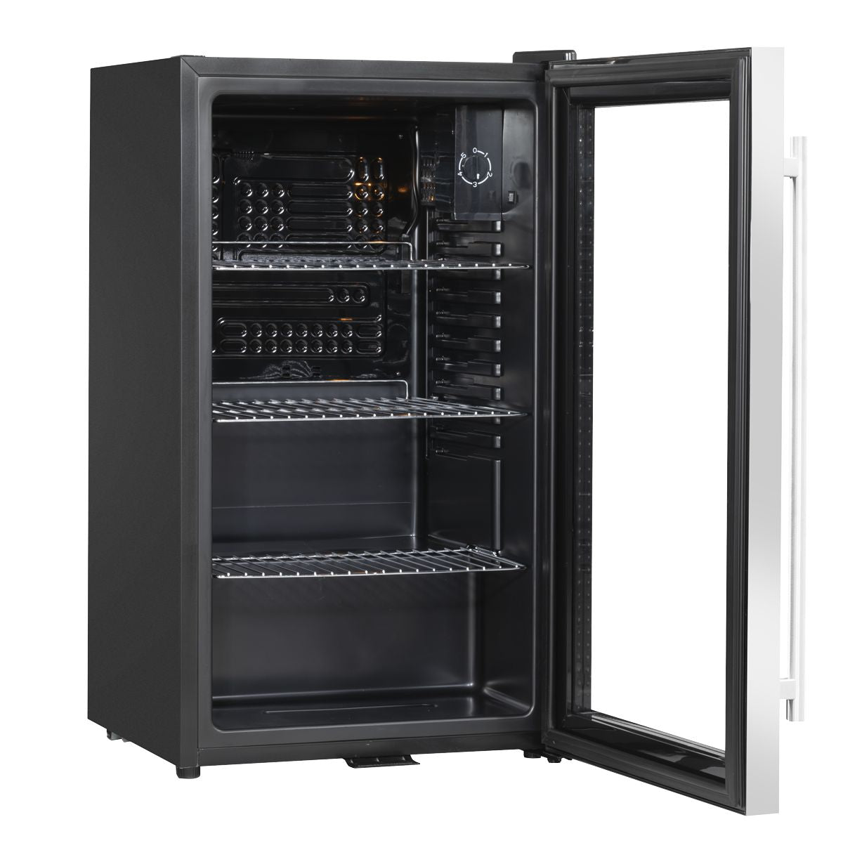 Baridi Wine, Beer & Drinks Fridge 85L Capacity - Stainless Steel - Image 6