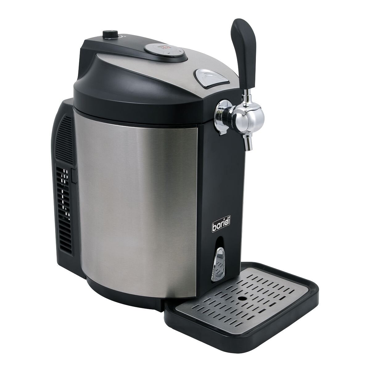 Baridi Mini Keg Draft Beer Dispenser Tap with Integrated Cooling 5L Capacity - Image 5