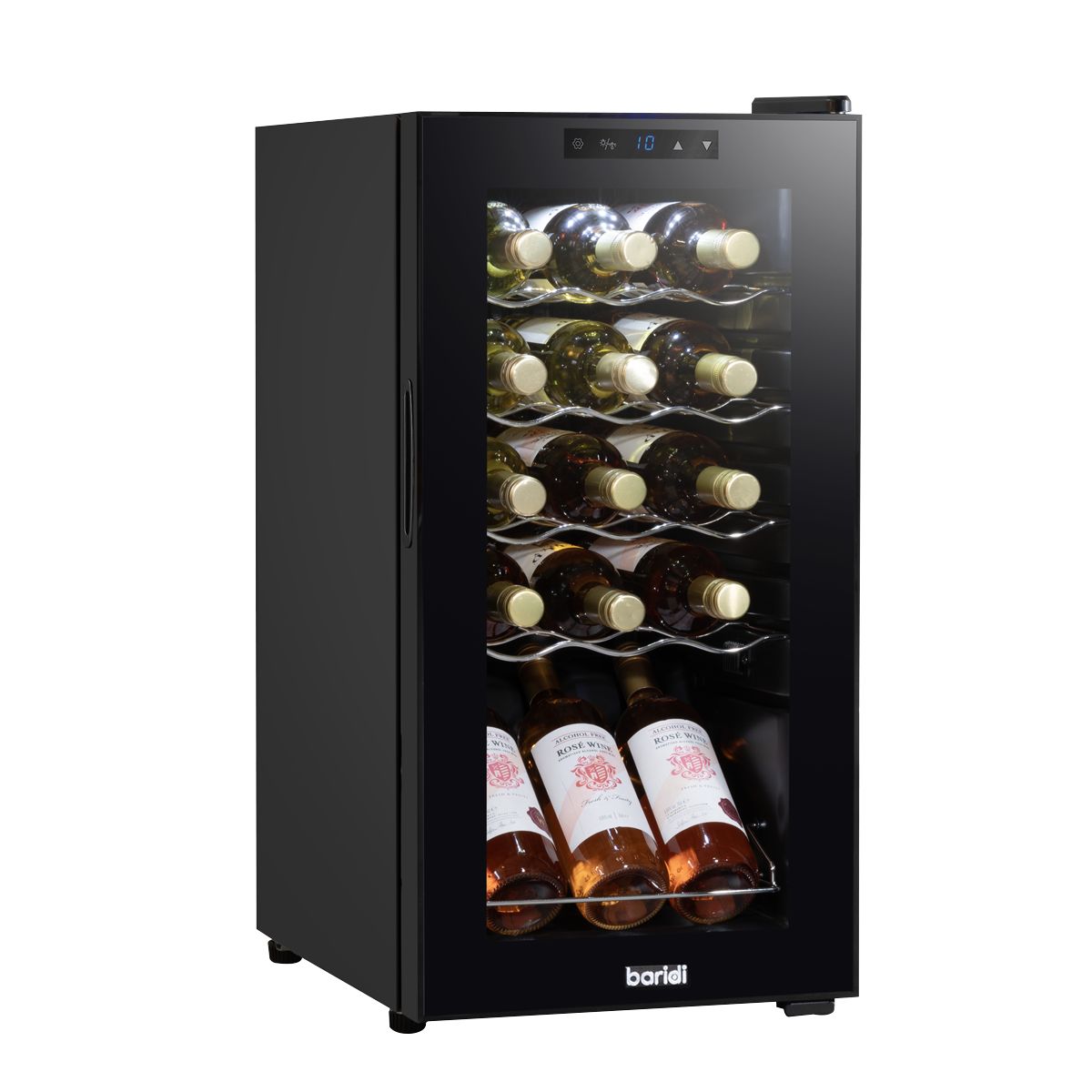 Baridi 15 Bottle Tabletop Wine Fridge & Cooler - Image 1