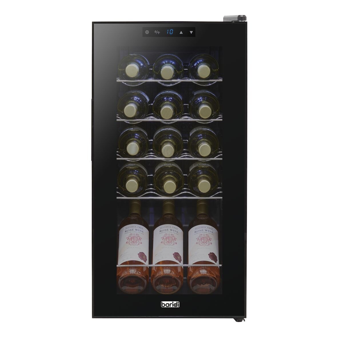 Baridi 15 Bottle Tabletop Wine Fridge & Cooler - Image 3