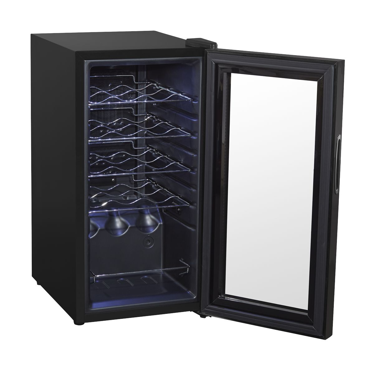 Baridi 15 Bottle Tabletop Wine Fridge & Cooler - Image 5