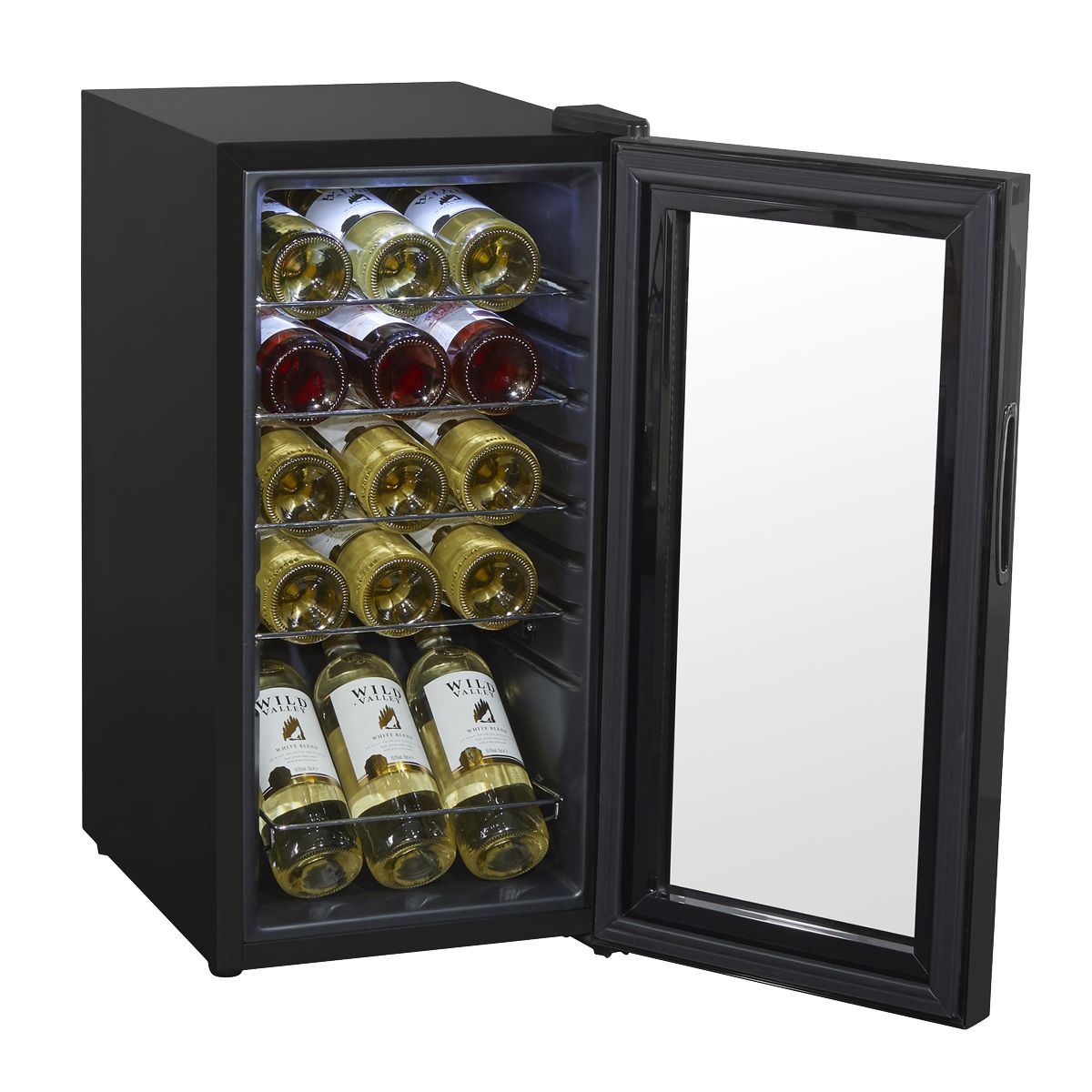 Baridi 15 Bottle Tabletop Wine Fridge & Cooler - Image 6