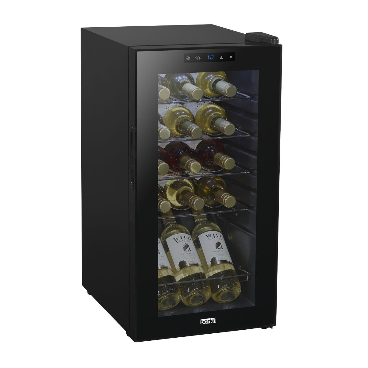 Baridi 15 Bottle Tabletop Wine Fridge & Cooler - Image 10
