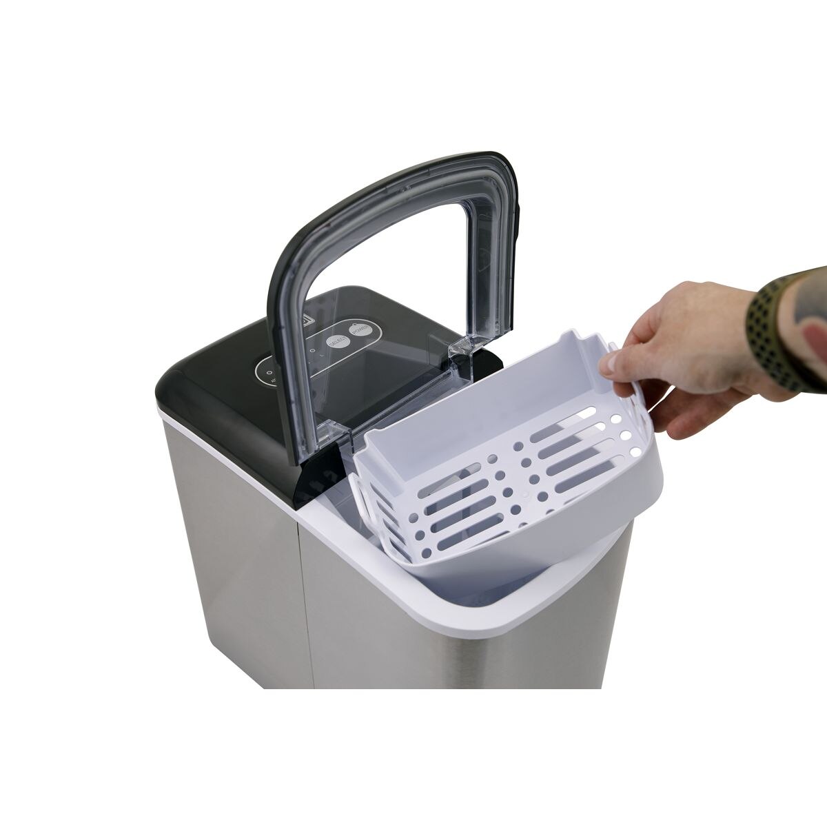 Baridi Ice Cube Maker with LED Display & 10 Minute Freeze - Image 8
