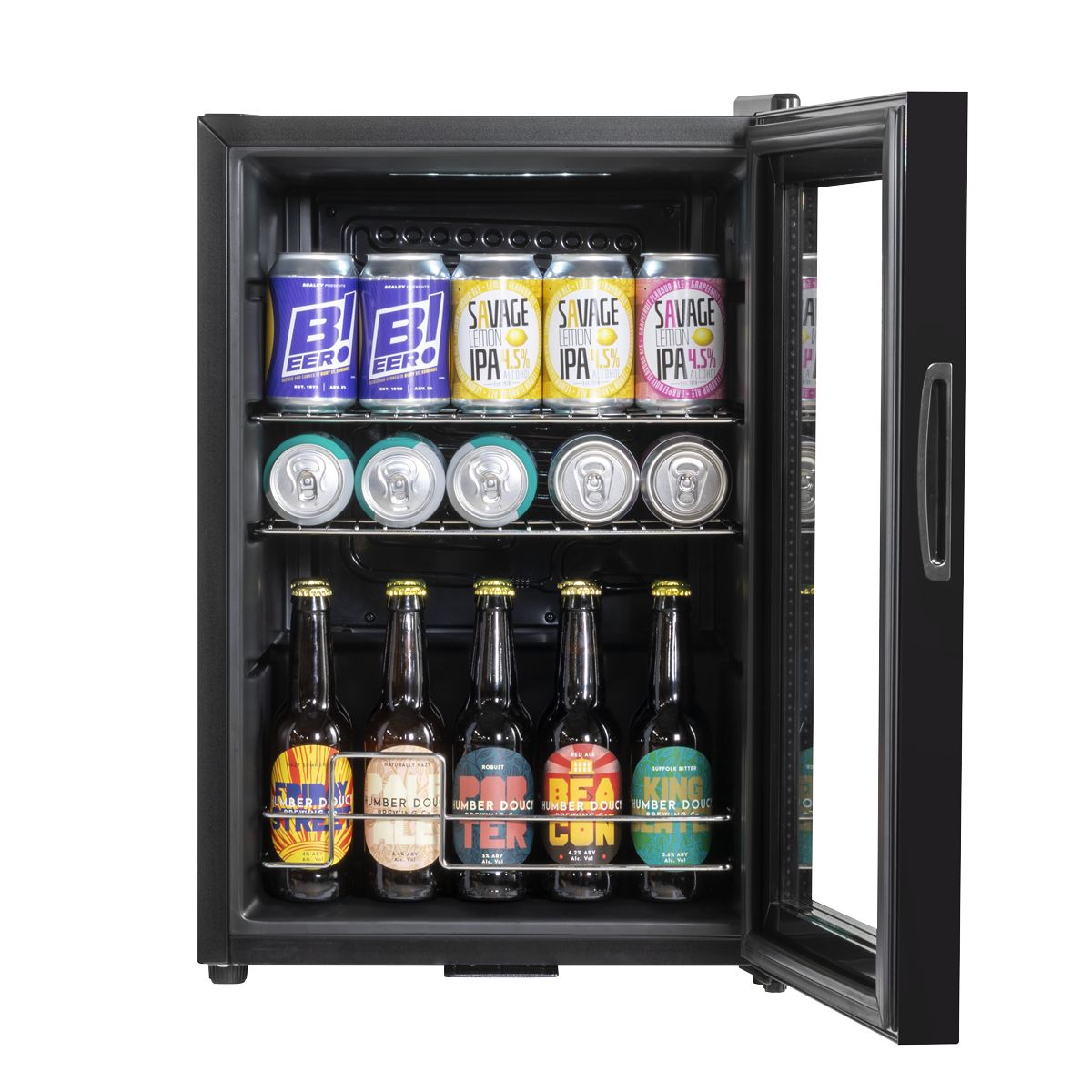 Baridi Beer & Drinks Fridge 60L Capacity - Image 6