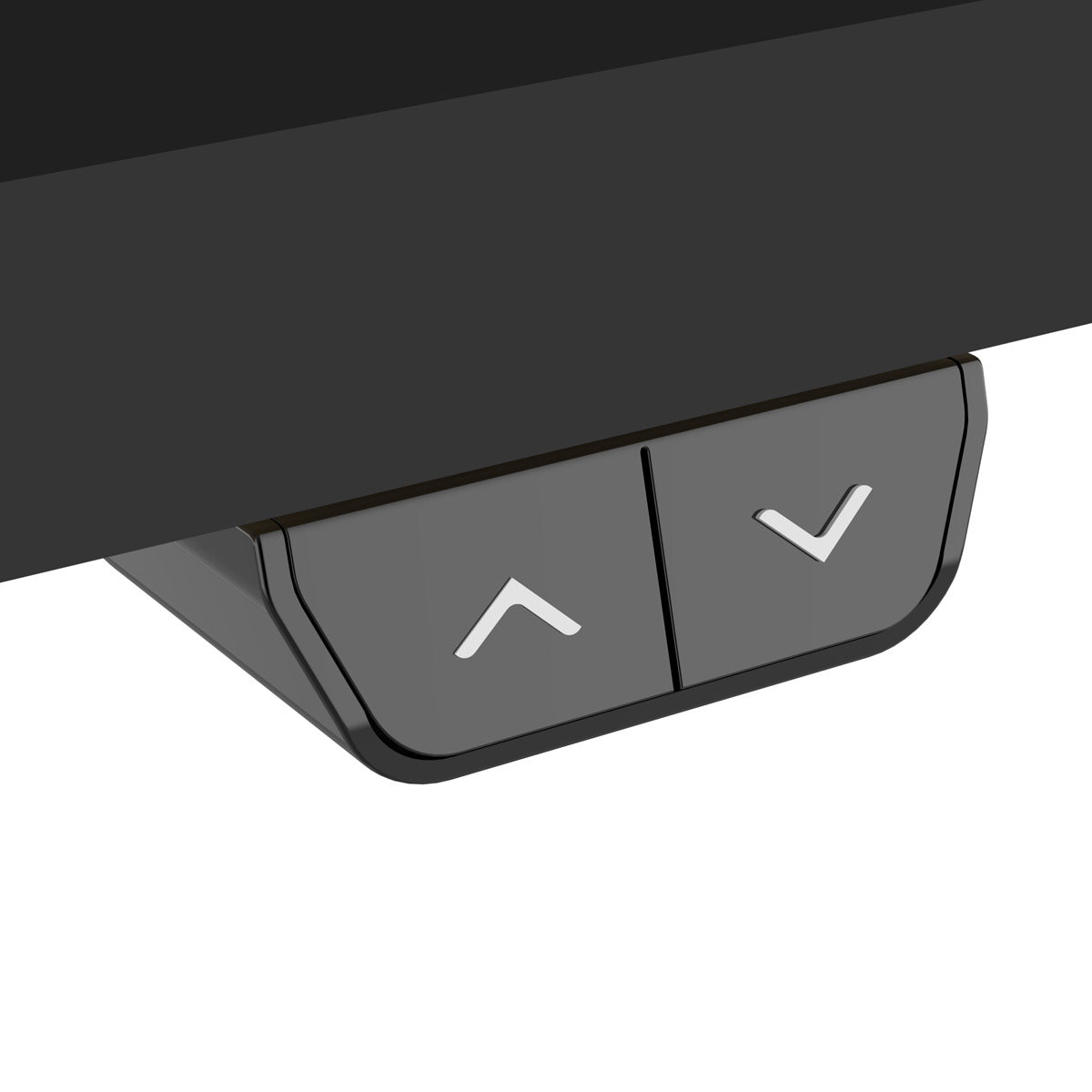 Dellonda Single Motor Ultra-Quiet Adjustable-Height Electric Sit/Stand Desk - Black Desktop DH69
