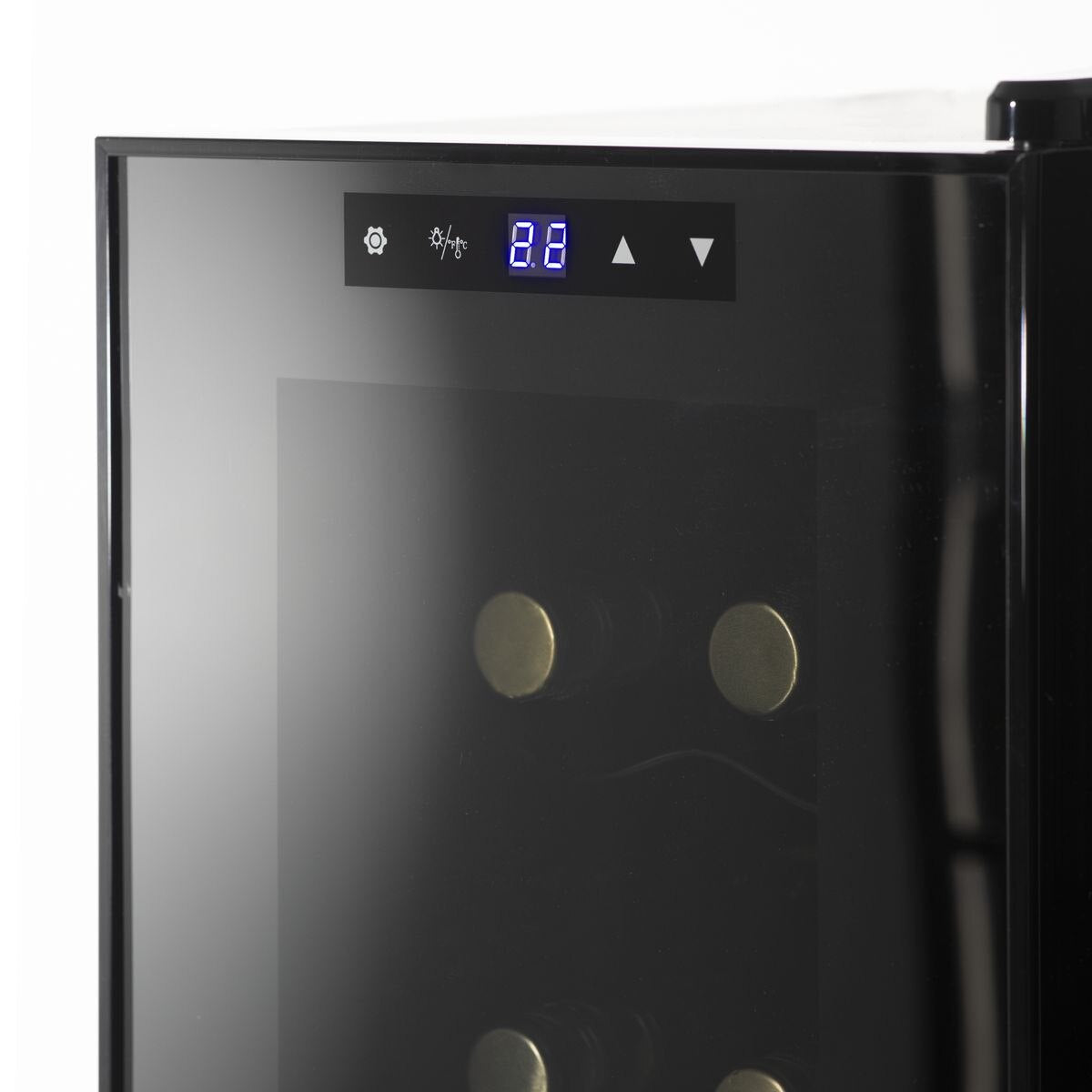 Baridi 12 Bottle Wine Fridge & Cooler - Black - Image 8