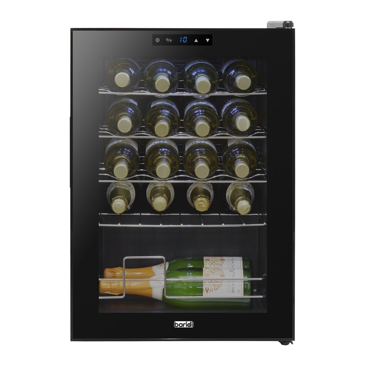 Baridi 20 Bottle Tabletop Wine Fridge & Cooler - Image 3