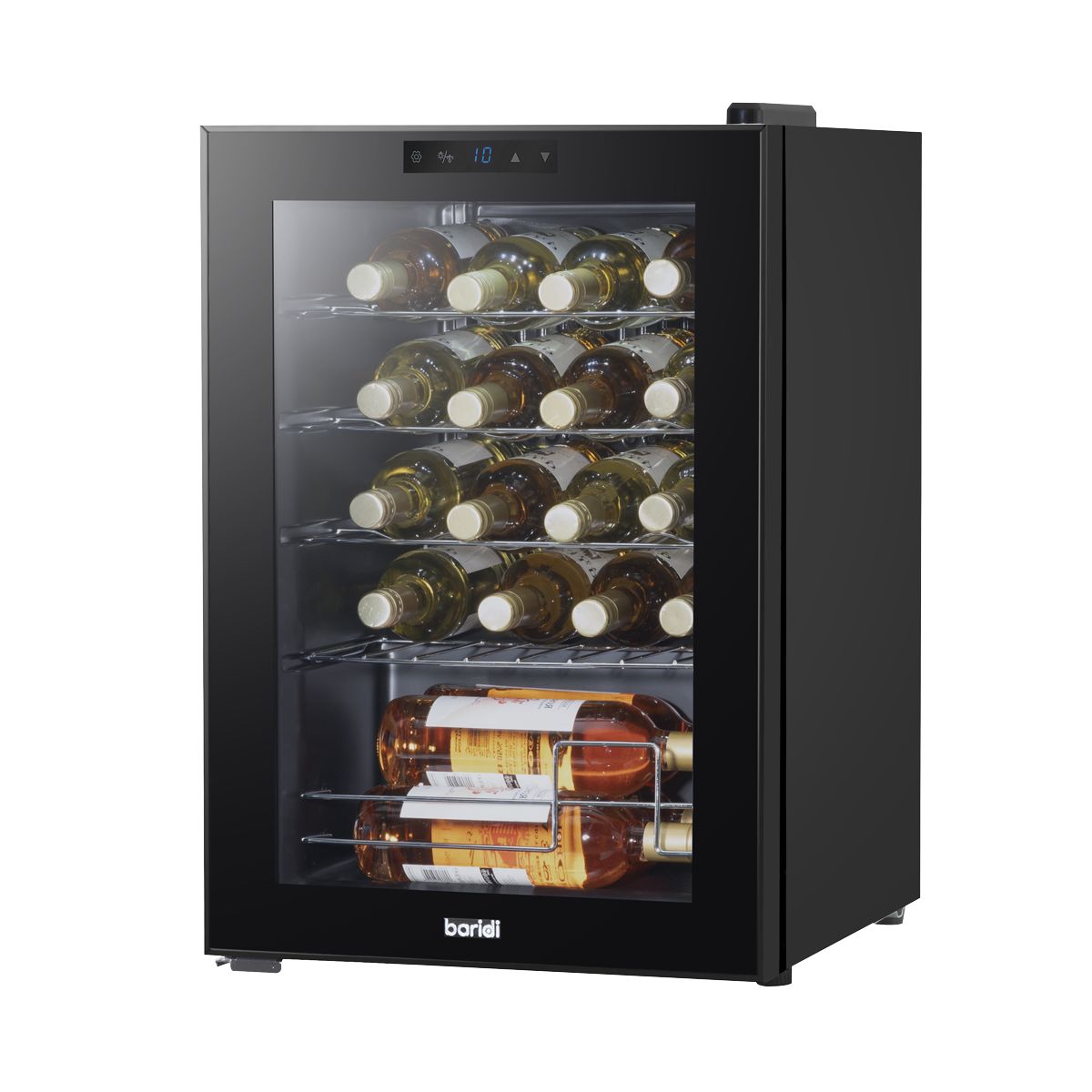 Baridi 20 Bottle Tabletop Wine Fridge & Cooler - Image 6