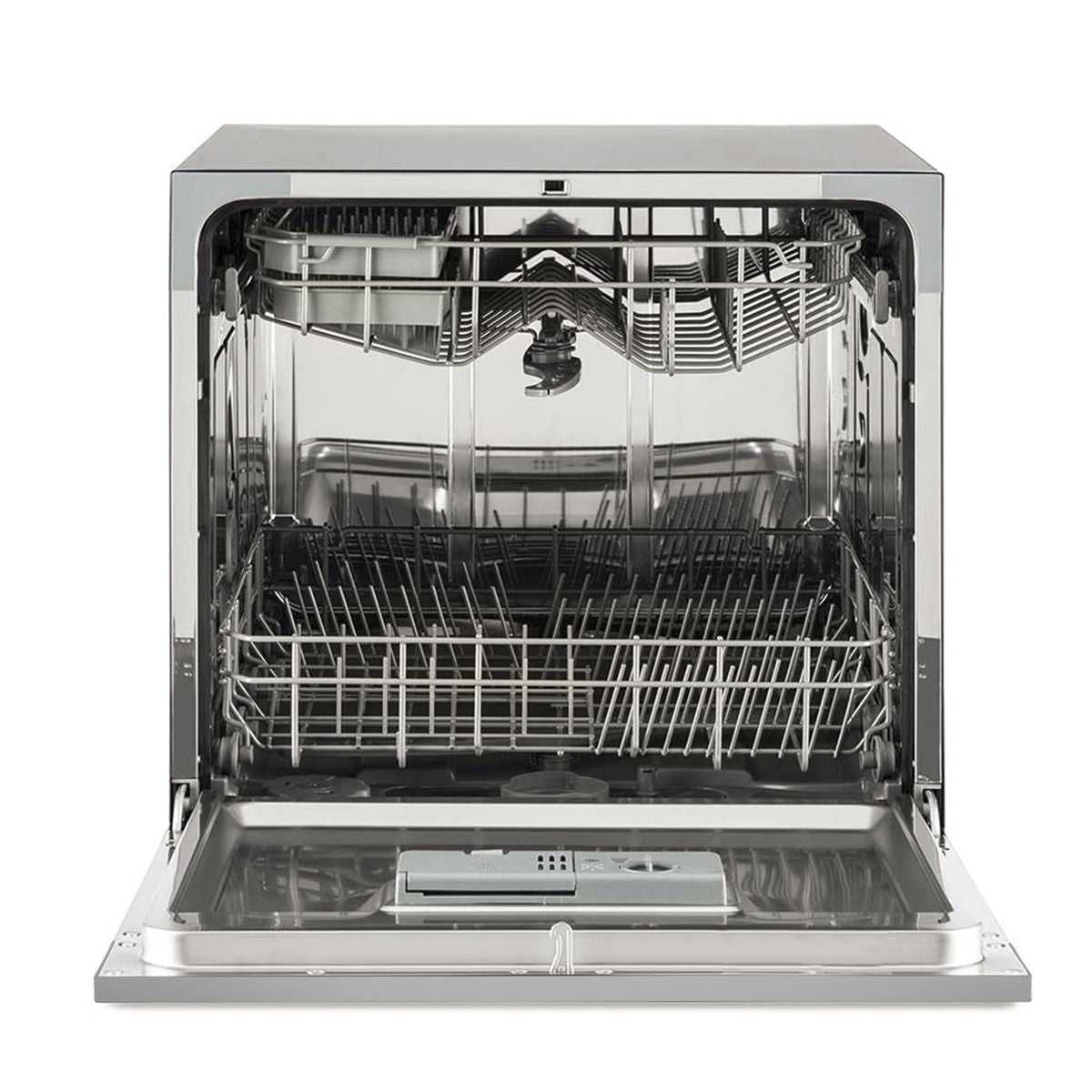 Baridi Tabletop Dishwasher 8 Place Settings 8L Capacity - Silver - Image 7