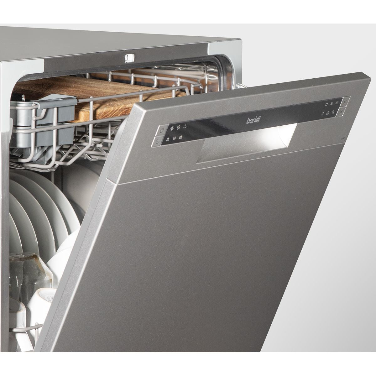 Baridi Tabletop Dishwasher 8 Place Settings 8L Capacity - Silver - Image 8