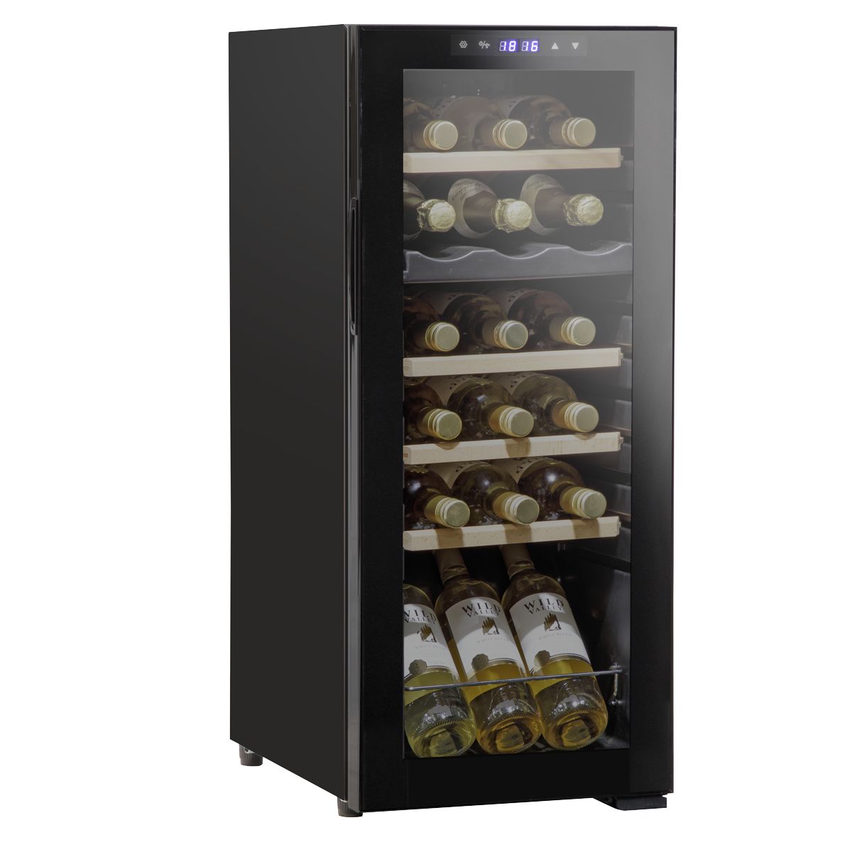 Baridi 18 Bottle Dual Zone Wine Fridge & Cooler - Image 1