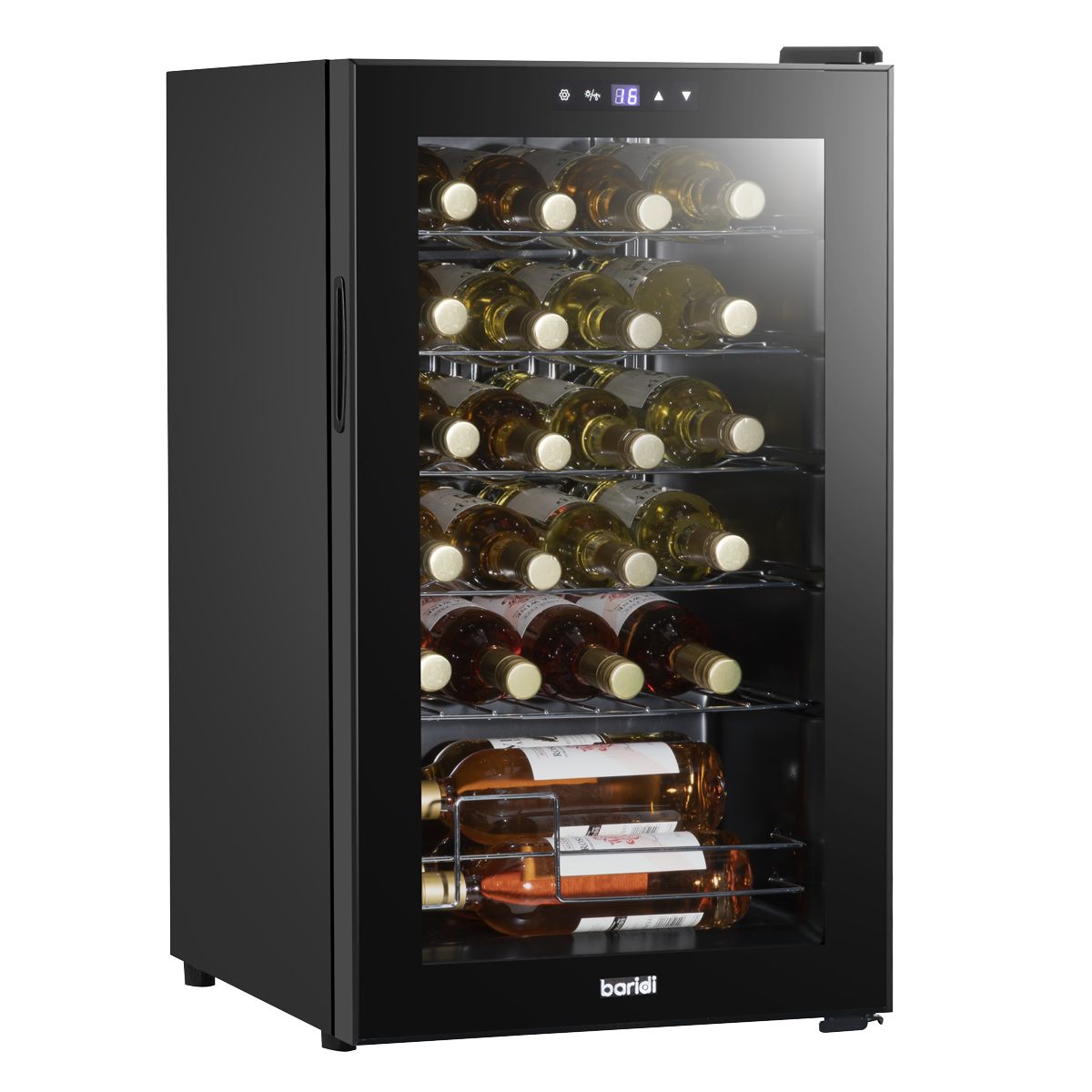 Baridi 24 Bottle Tabletop Wine Fridge & Cooler - Image 1