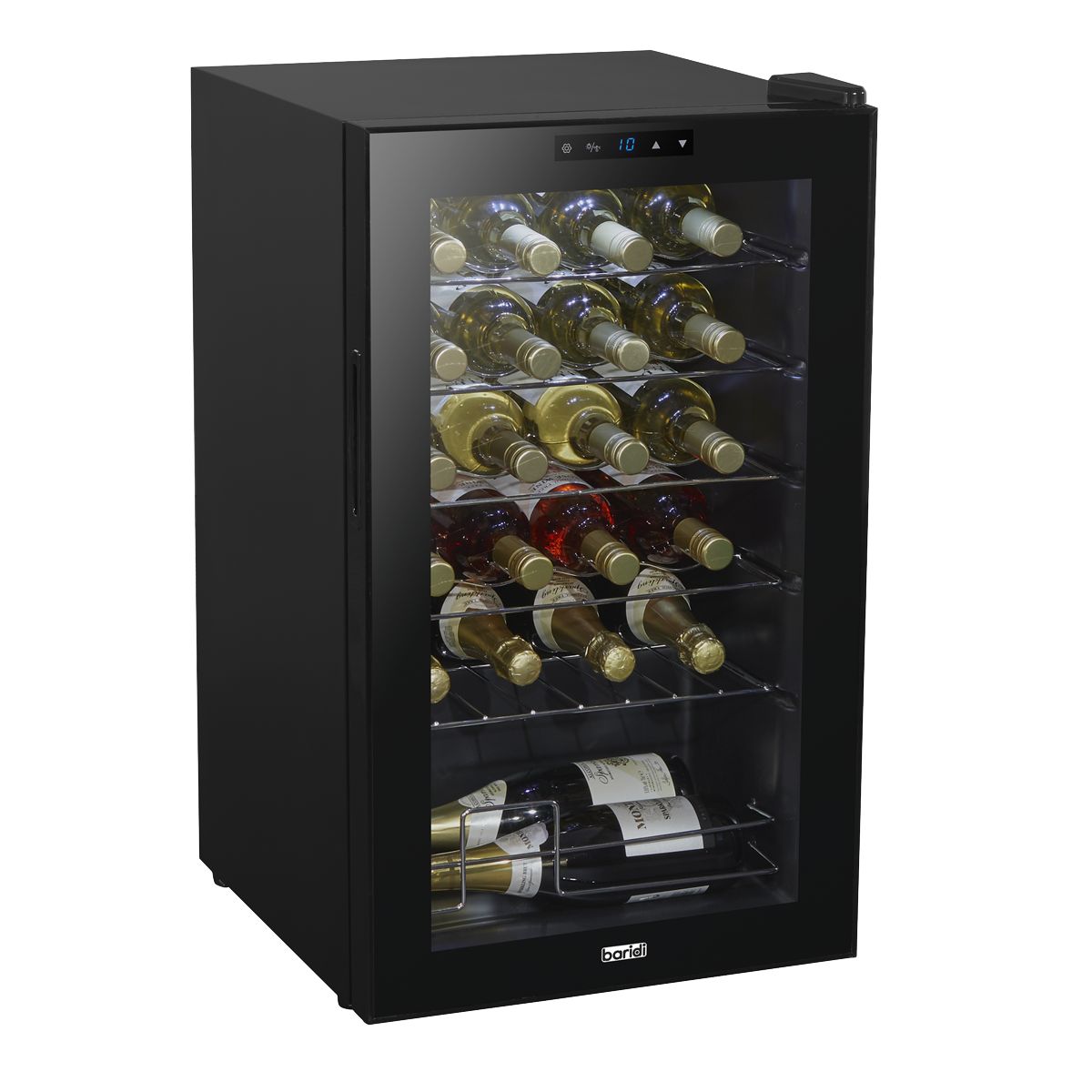 Baridi 24 Bottle Tabletop Wine Fridge & Cooler - Image 4
