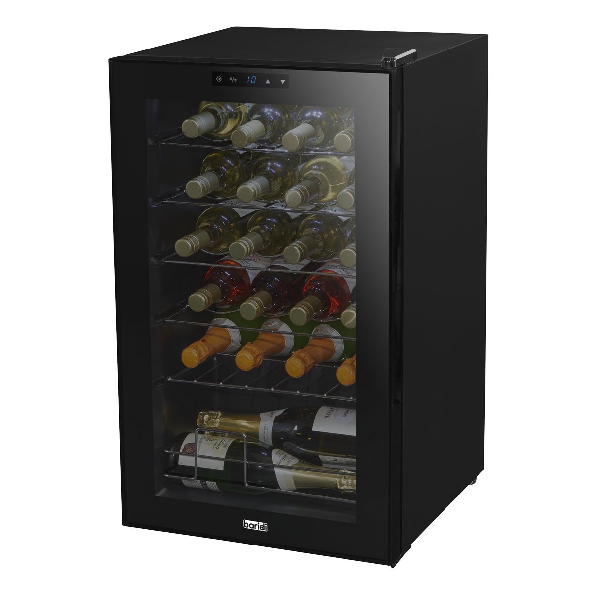 Baridi 24 Bottle Tabletop Wine Fridge & Cooler - Image 5