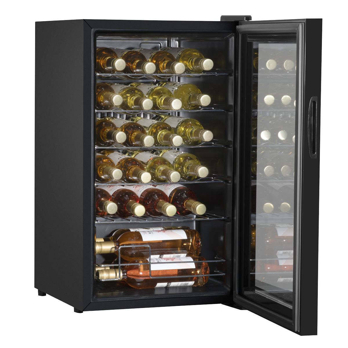 Baridi 24 Bottle Tabletop Wine Fridge & Cooler - Image 7