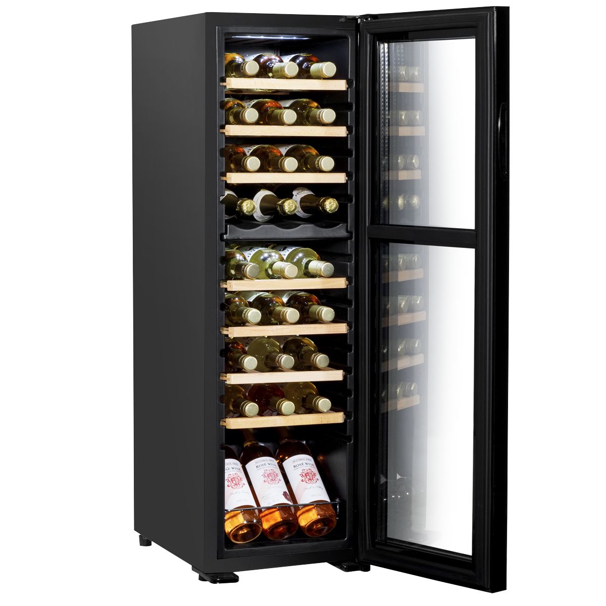 Baridi 27 Bottle Dual Zone Wine Fridge & Cooler - Image 5