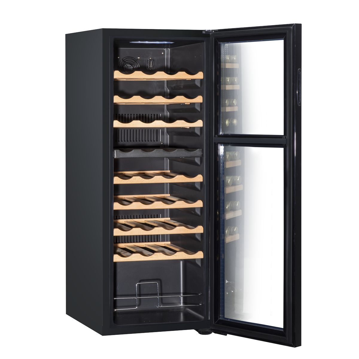 Baridi 36 Bottle Dual Zone Wine Fridge & Cooler - Image 4