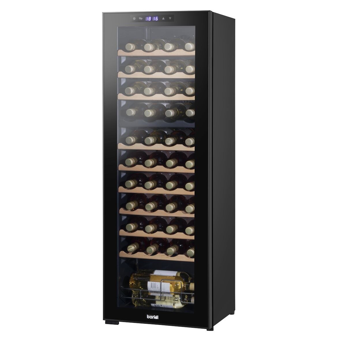 Baridi 44 Bottle Dual Zone Wine Fridge & Cooler - Image 5