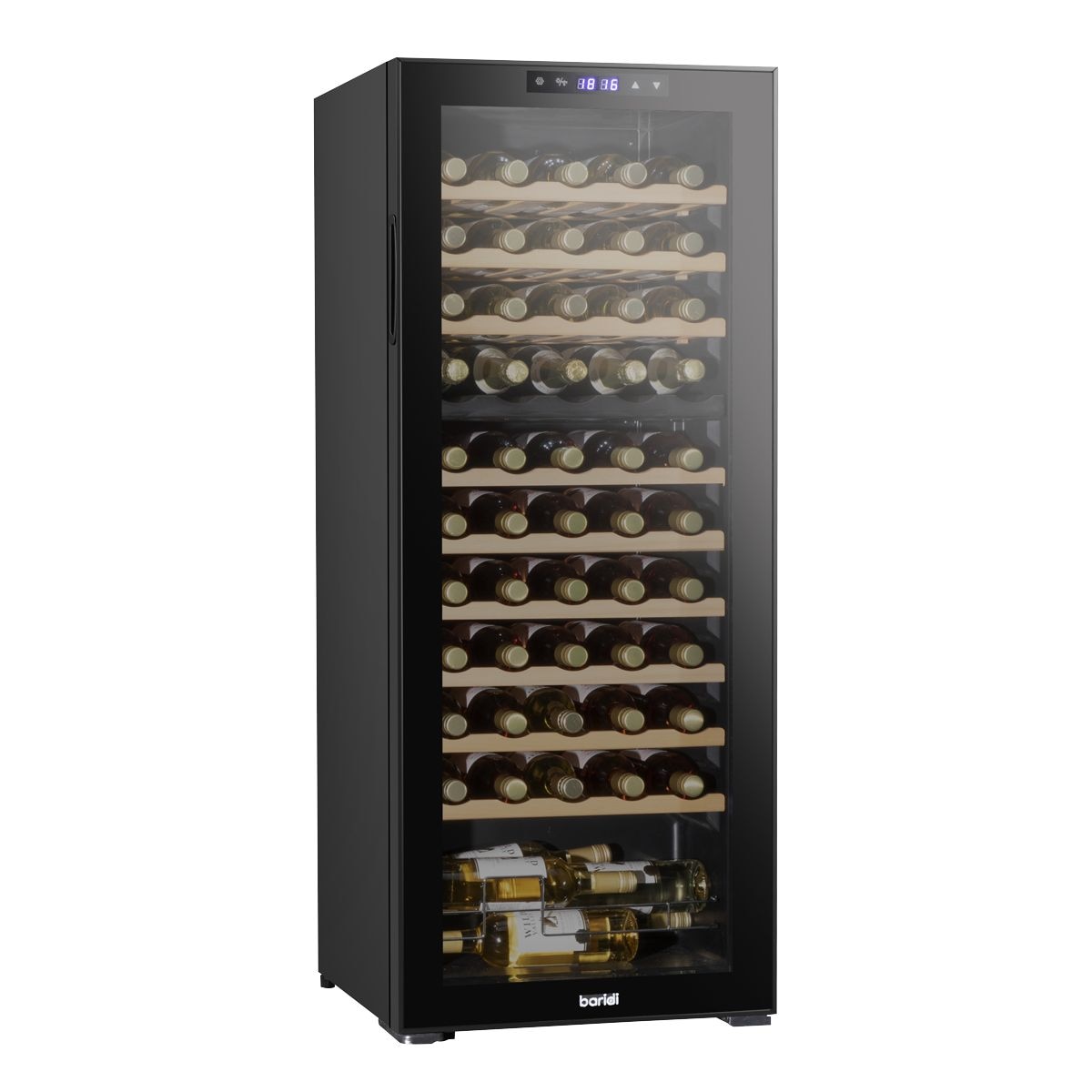 Baridi 55 Bottle Dual Zone Wine Fridge & Cooler - Image 1