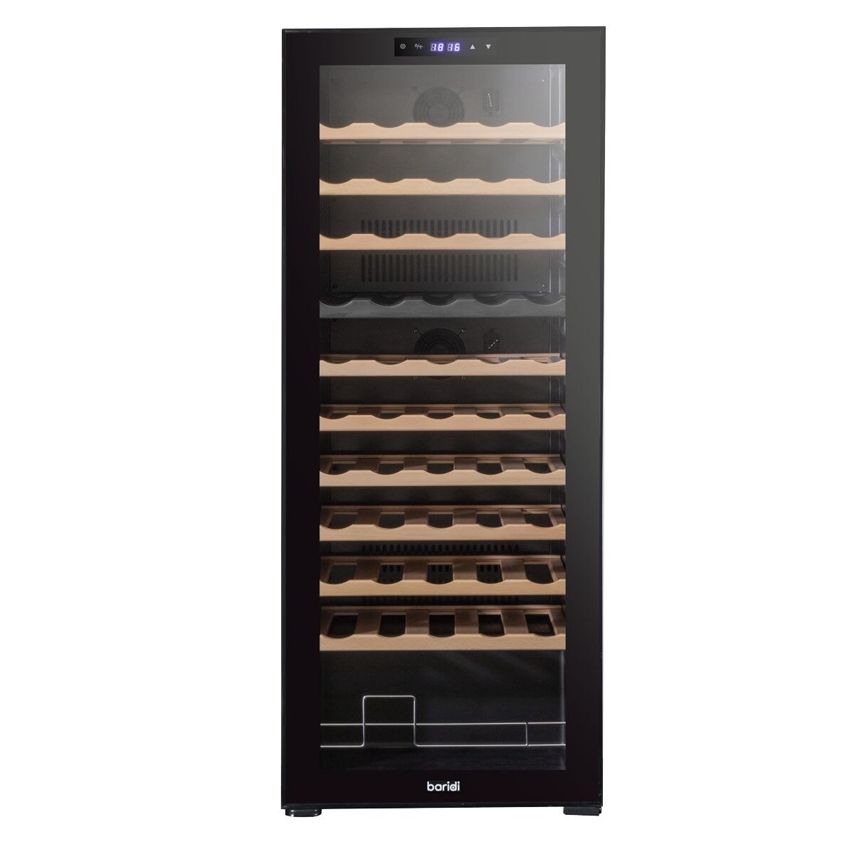 Baridi 55 Bottle Dual Zone Wine Fridge & Cooler - Image 5