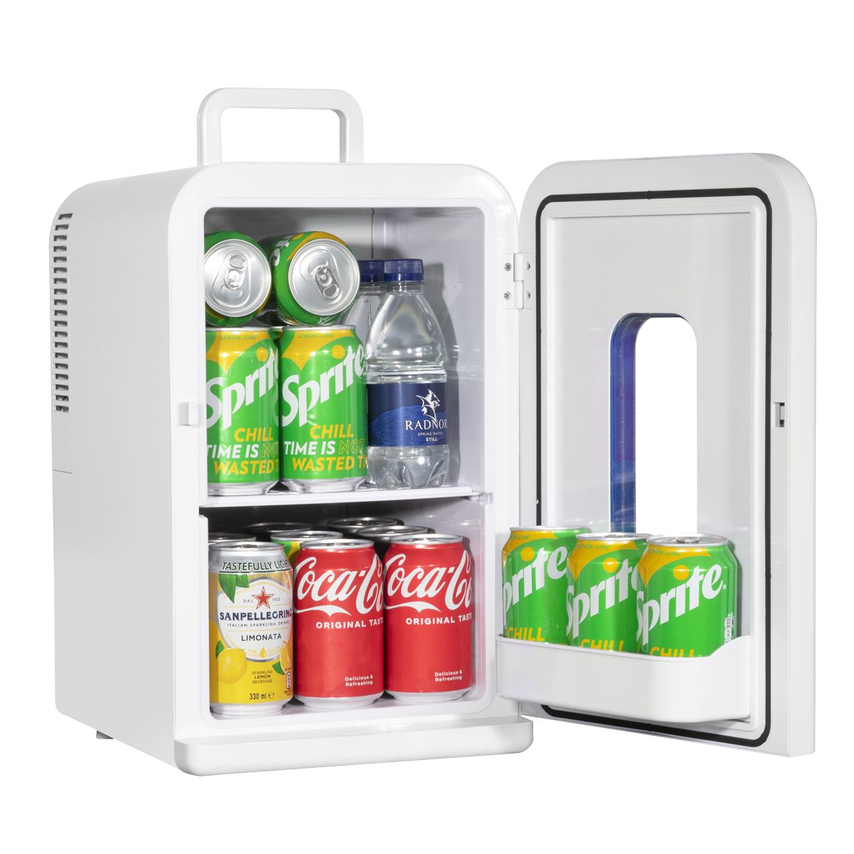 Baridi Mini Fridge/Warmer 15L Capacity 12V/230V - White - Image 8