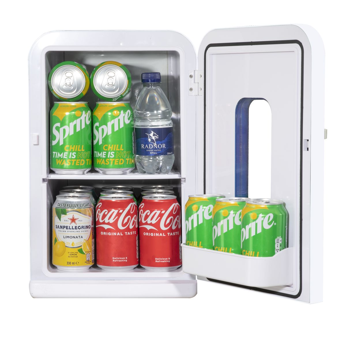 Baridi Mini Fridge/Warmer 15L Capacity 12V/230V - White - Image 9