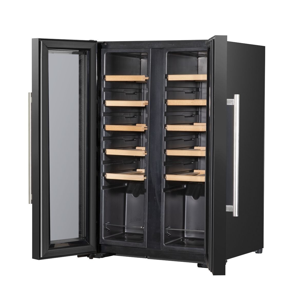 Baridi 24 Bottle Dual Zone Wine Fridge & Cooler - Image 4