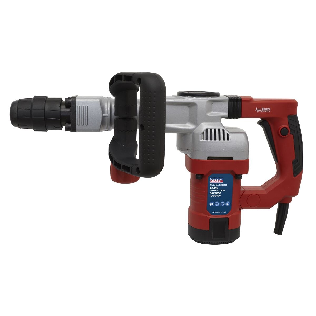Sealey SDS MAX Demolition Breaker Hammer 1300W/230V - Image 3