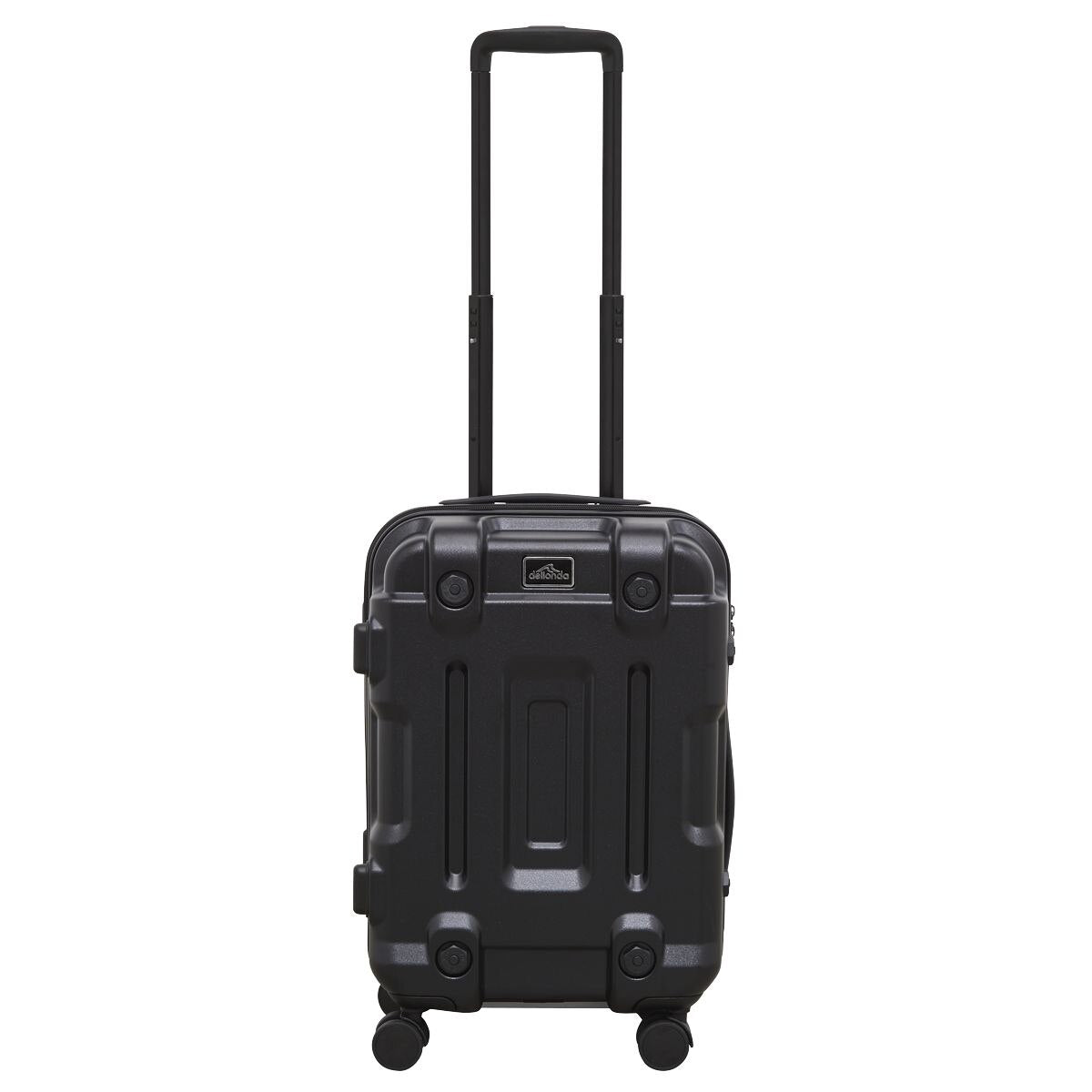 Dellonda Lightweight ABS Luggage Set 3pc - Black - Image 5
