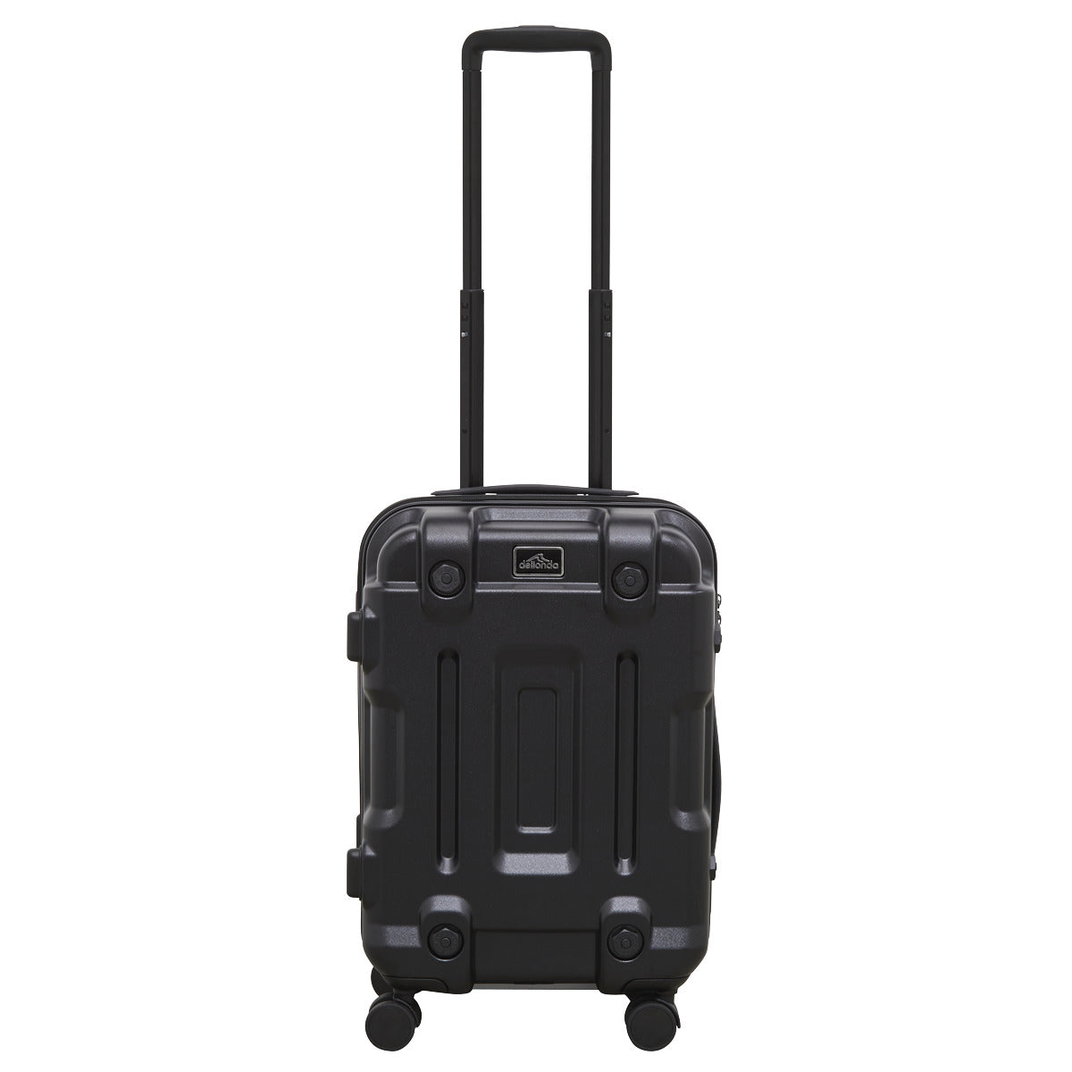 Dellonda Lightweight ABS Luggage Set 3pc - Black DL10