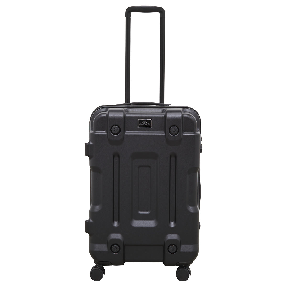 Dellonda Lightweight ABS Luggage Set 3pc - Black DL10
