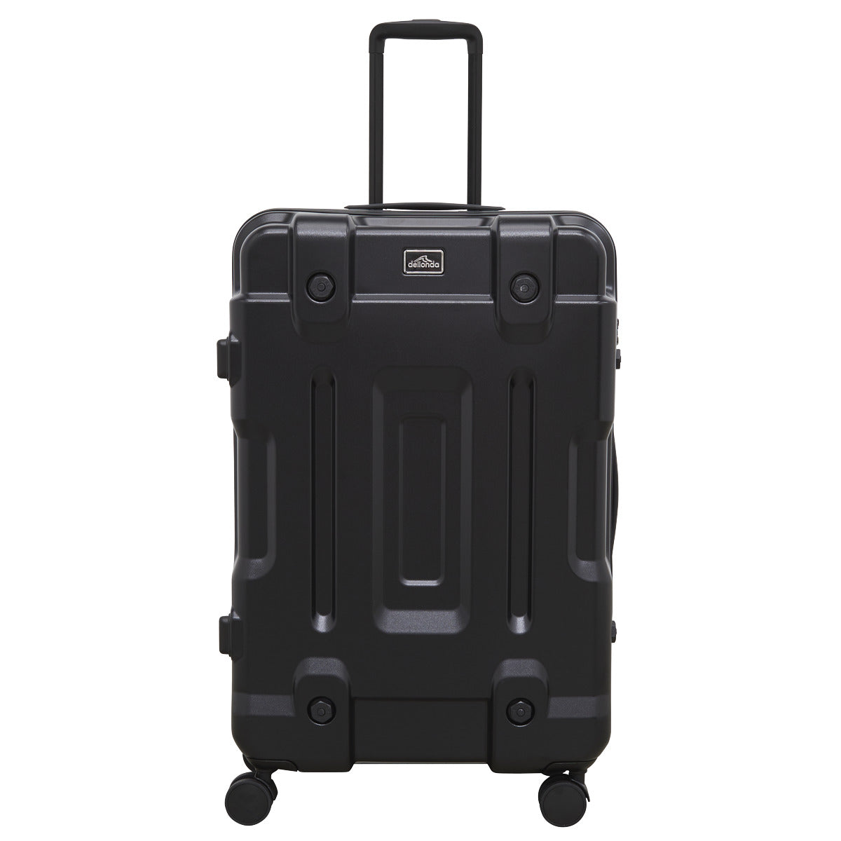 Dellonda Lightweight ABS Luggage Set 3pc - Black DL10