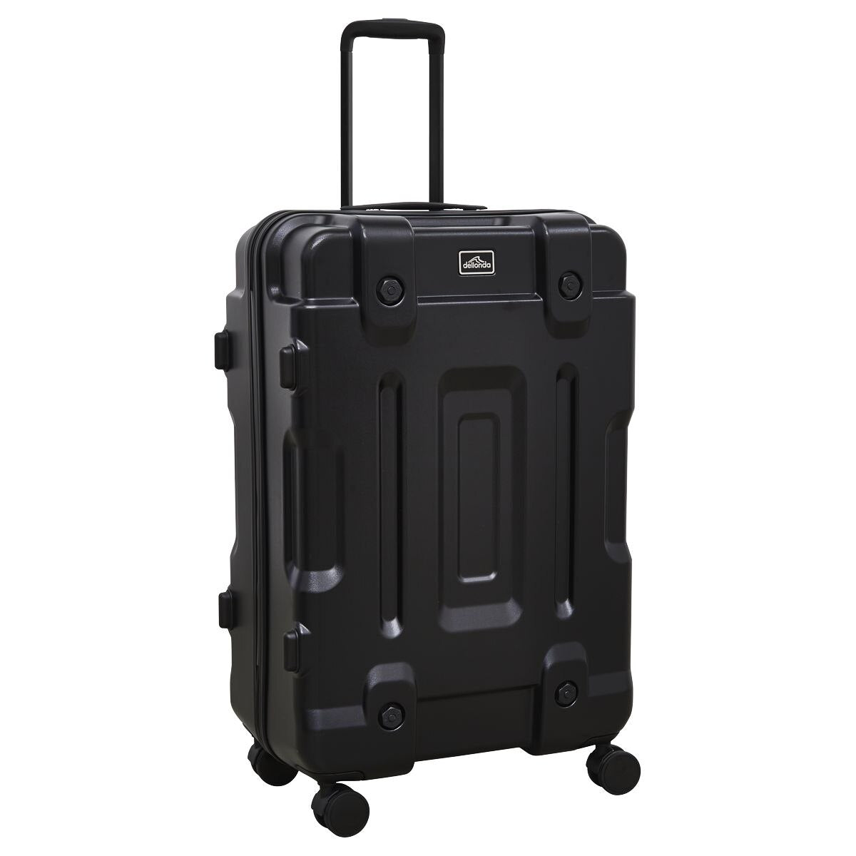 Dellonda Lightweight ABS Luggage Set 3pc - Black - Image 8