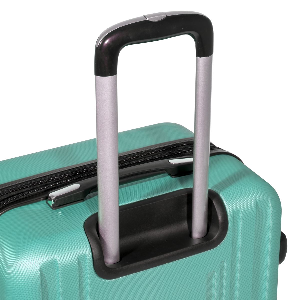 Dellonda Lightweight ABS Luggage Set with TSA Lock - Teal - Image 3