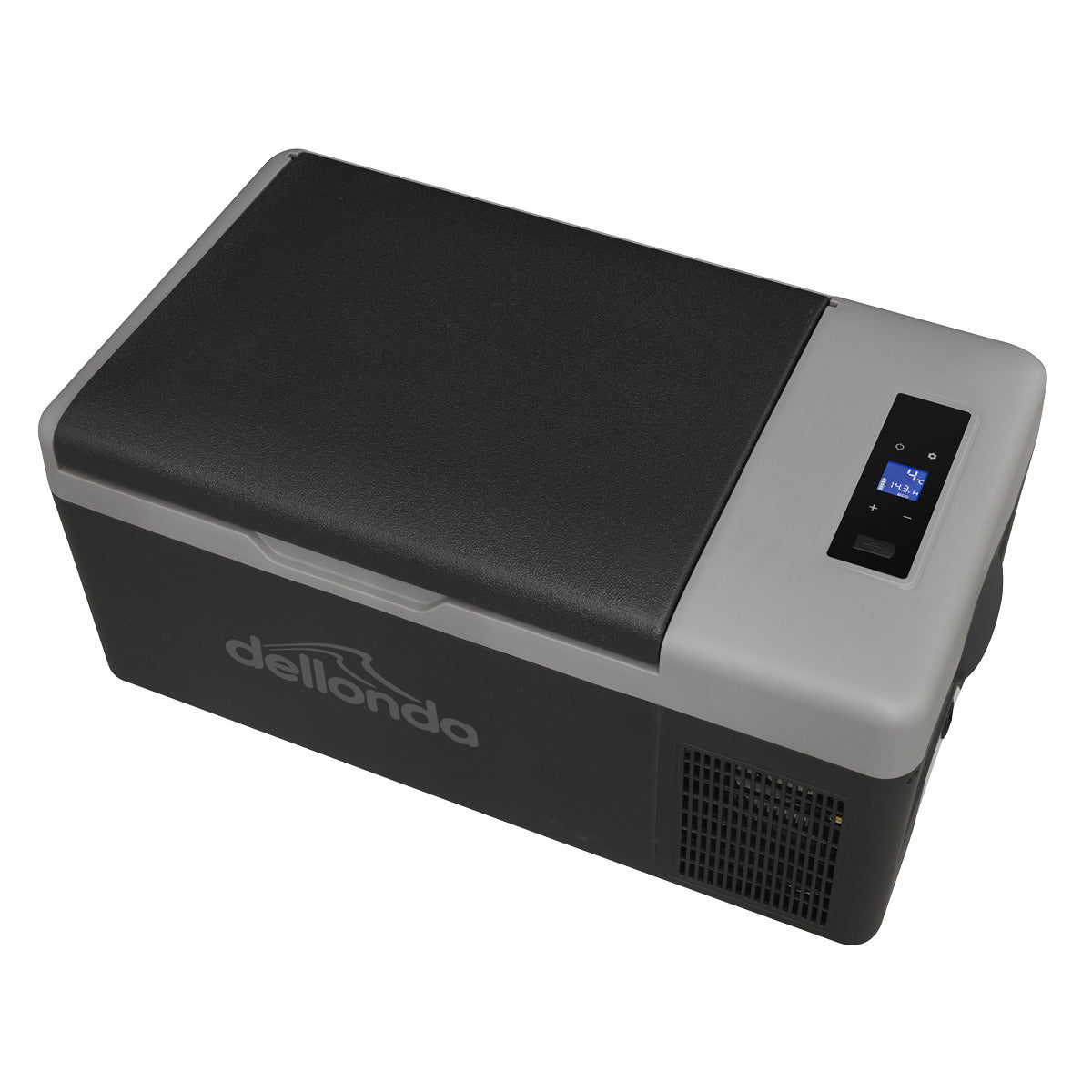 Dellonda Portable Fridge Freezer/Cool Box with LED Display & AC/DC 230V Adaptor 15L DL130