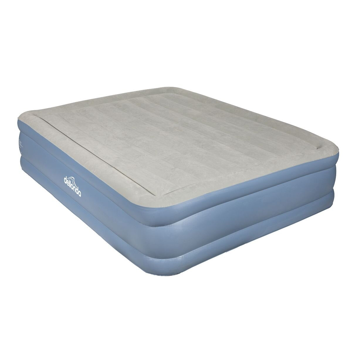 Dellonda Raised Air Bed with Built-in Electric Pump & Storage Bag - Queen - Image 4