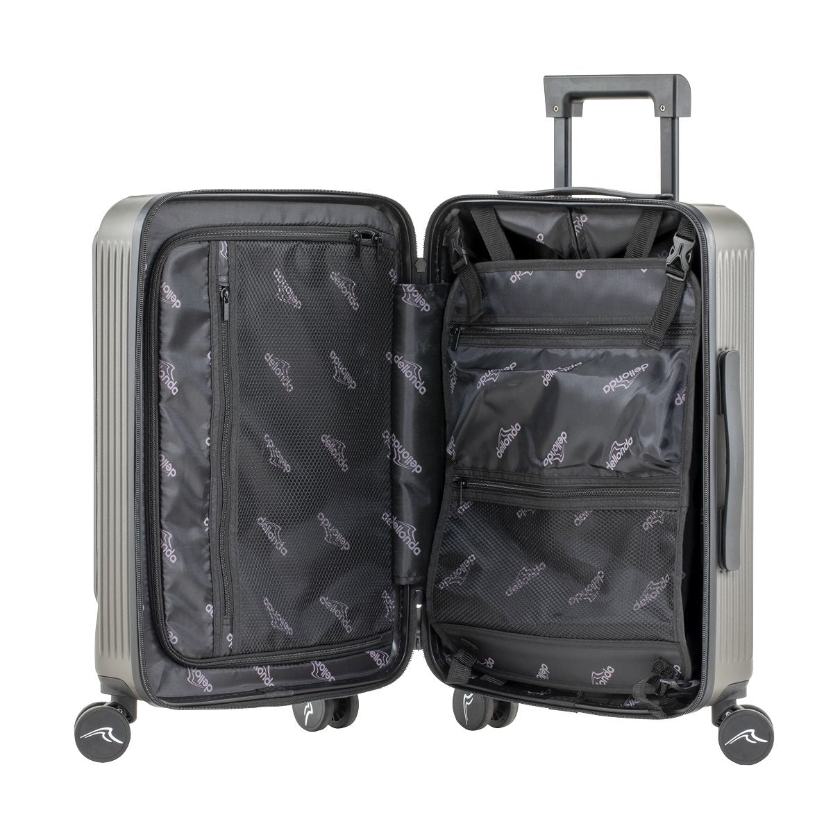 Dellonda Cabin Size Luggage with Laptop Compartments & Dual TSA Lock 20" - Image 7