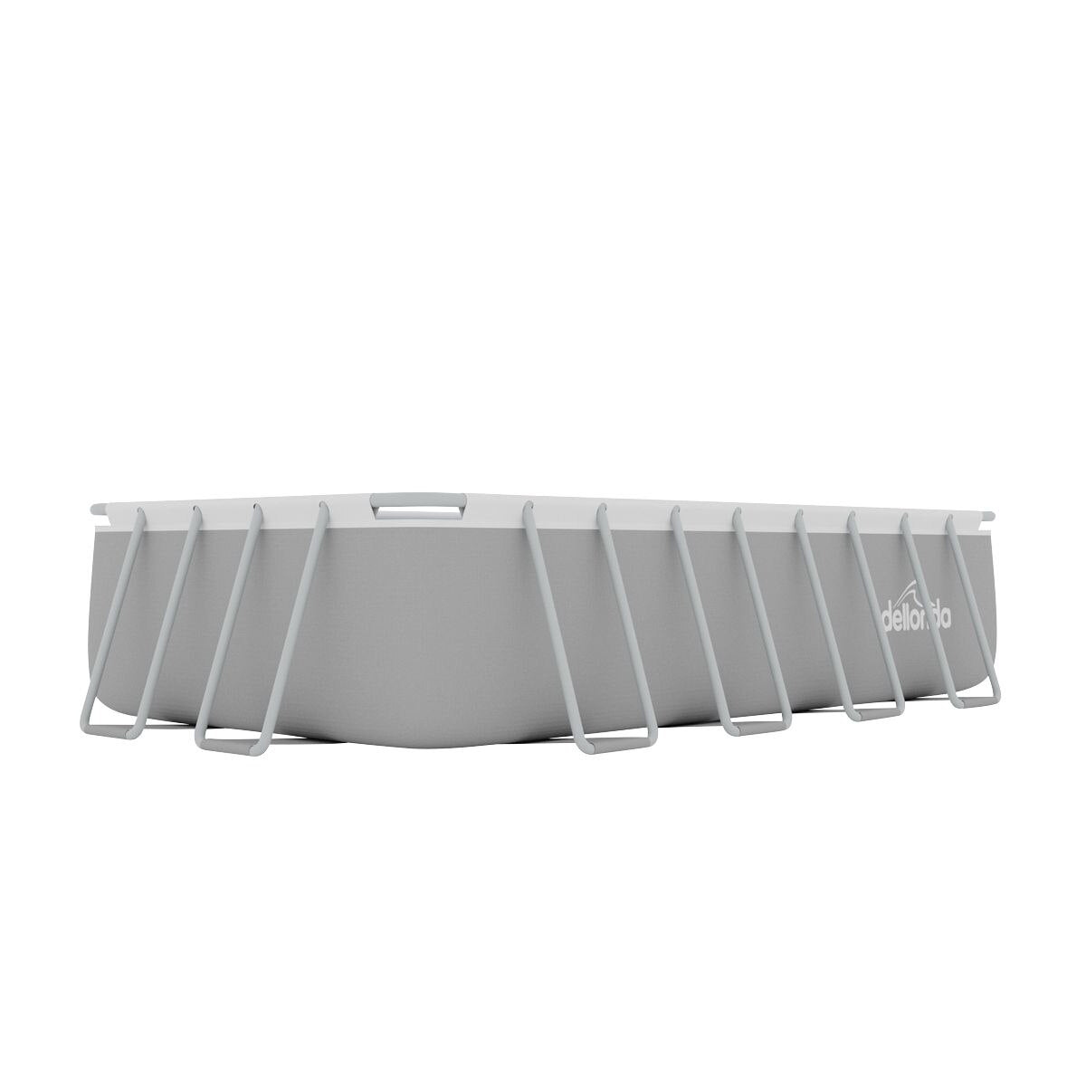 Dellonda Deluxe Steel Frame Swimming Pool with Filter Pump 18ft - Image 6