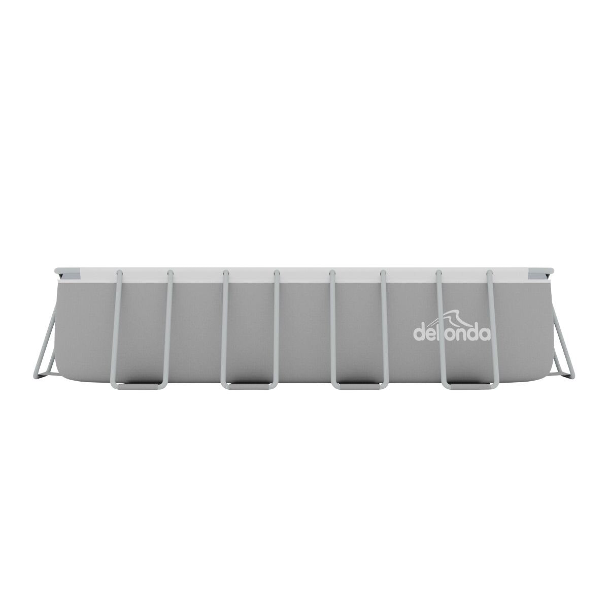 Dellonda Deluxe Steel Frame Swimming Pool with Filter Pump 18ft - Image 7