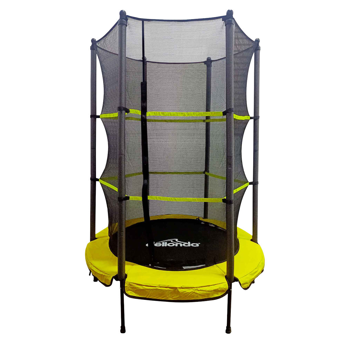 Dellonda Mini Trampoline with Safety Enclosure Net 4.6ft DL65