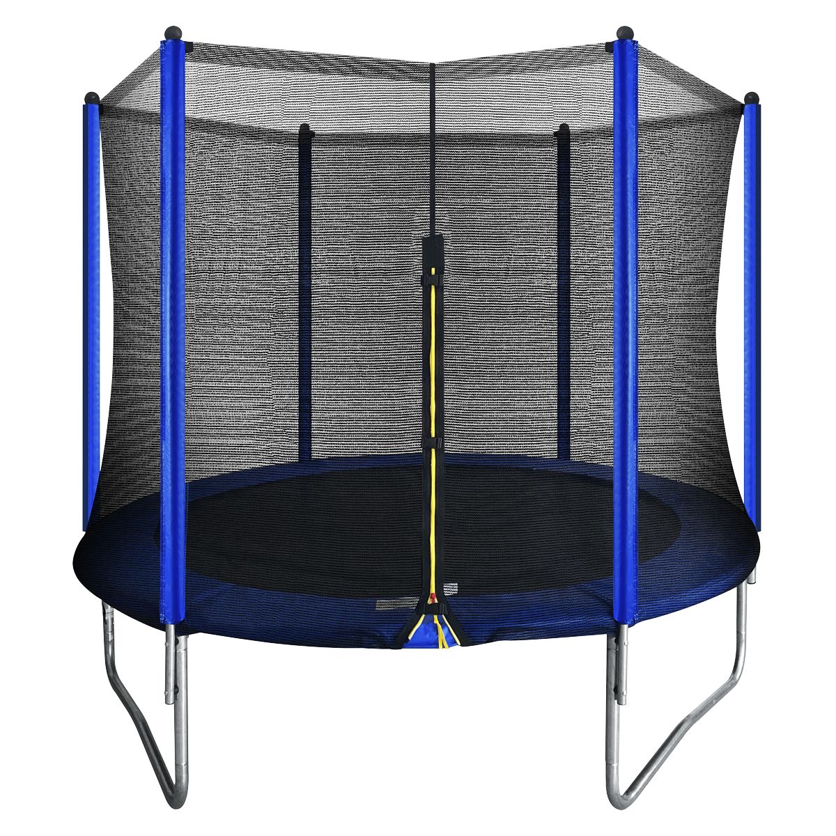 Dellonda Heavy-Duty Outdoor Trampoline with Safety Enclosure Net 8ft - Image 1
