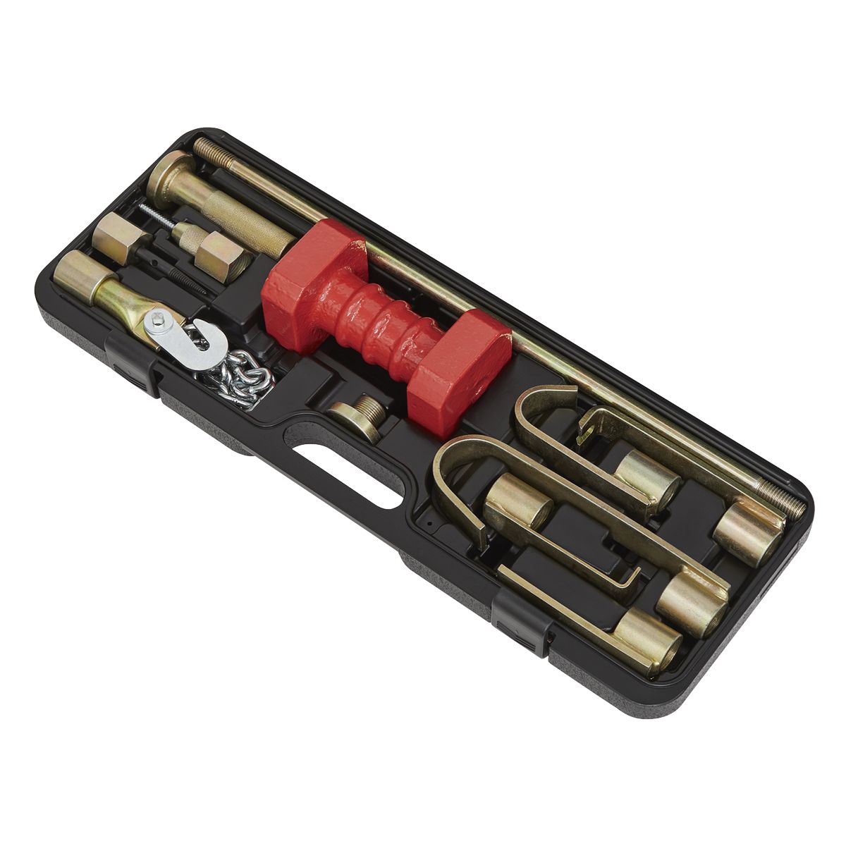 Sealey 4.4kg Heavy-Duty Slide Hammer Set 10pc - Image 5