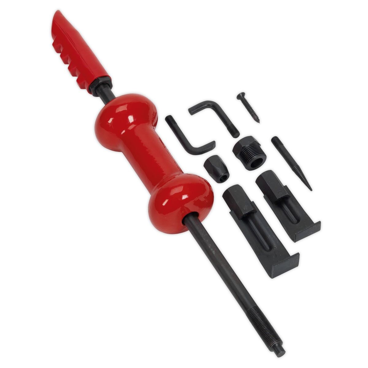 Sealey 2.1kg Slide Hammer Kit 9pc - Image 3